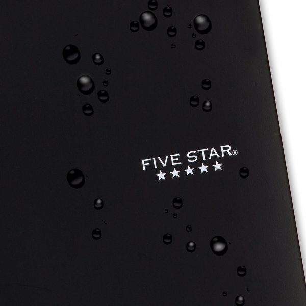Five Star Spiral Notebook + Study App, 3 Pack, 3 Subject, College Ruled Paper, Fights Ink Bleed, Water Resistant Cover, 8-1/2" x 11", 150 Sheets, Black, White, Purple (820192) - Image 5